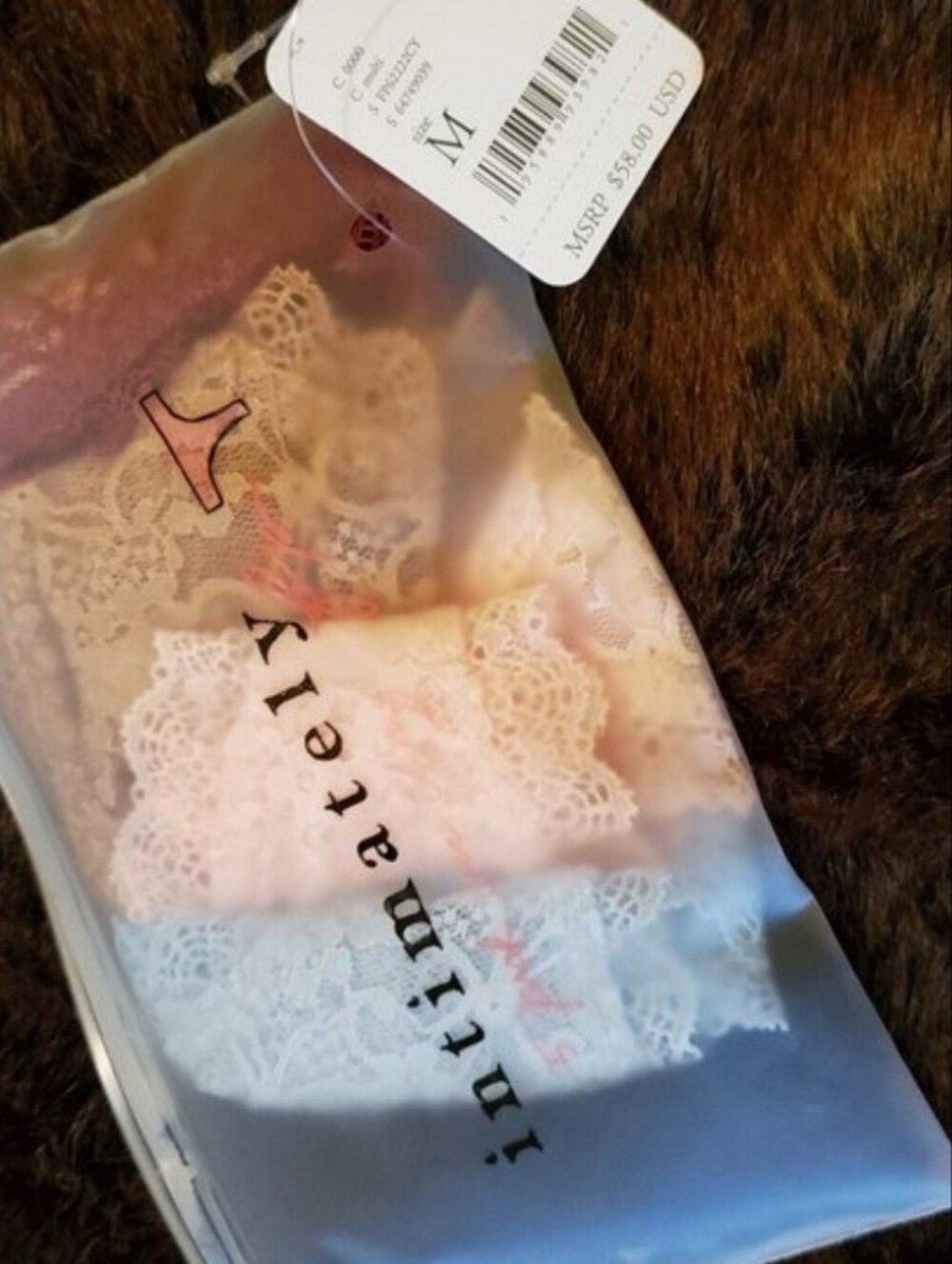 INTIMATELY BY FREE People Lace Low-Rise Thong Panties Set of 5 Colors NWT MED - Picture 10 of 13